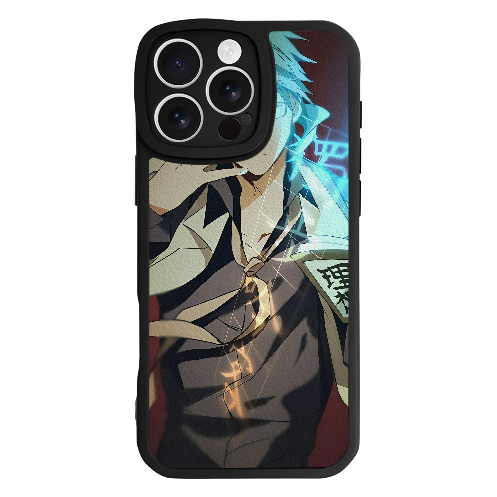 （画像用） 文豪ストレイドッグス Bungo Stray Dogs 【iPhone 16シリーズ対応】シリコンスマホケース（レザー調） 材質：シリコン